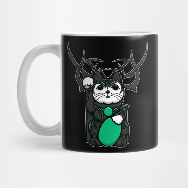 Hela Lucky cat by yayzus